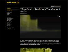 Tablet Screenshot of blog.hybrid-design.com